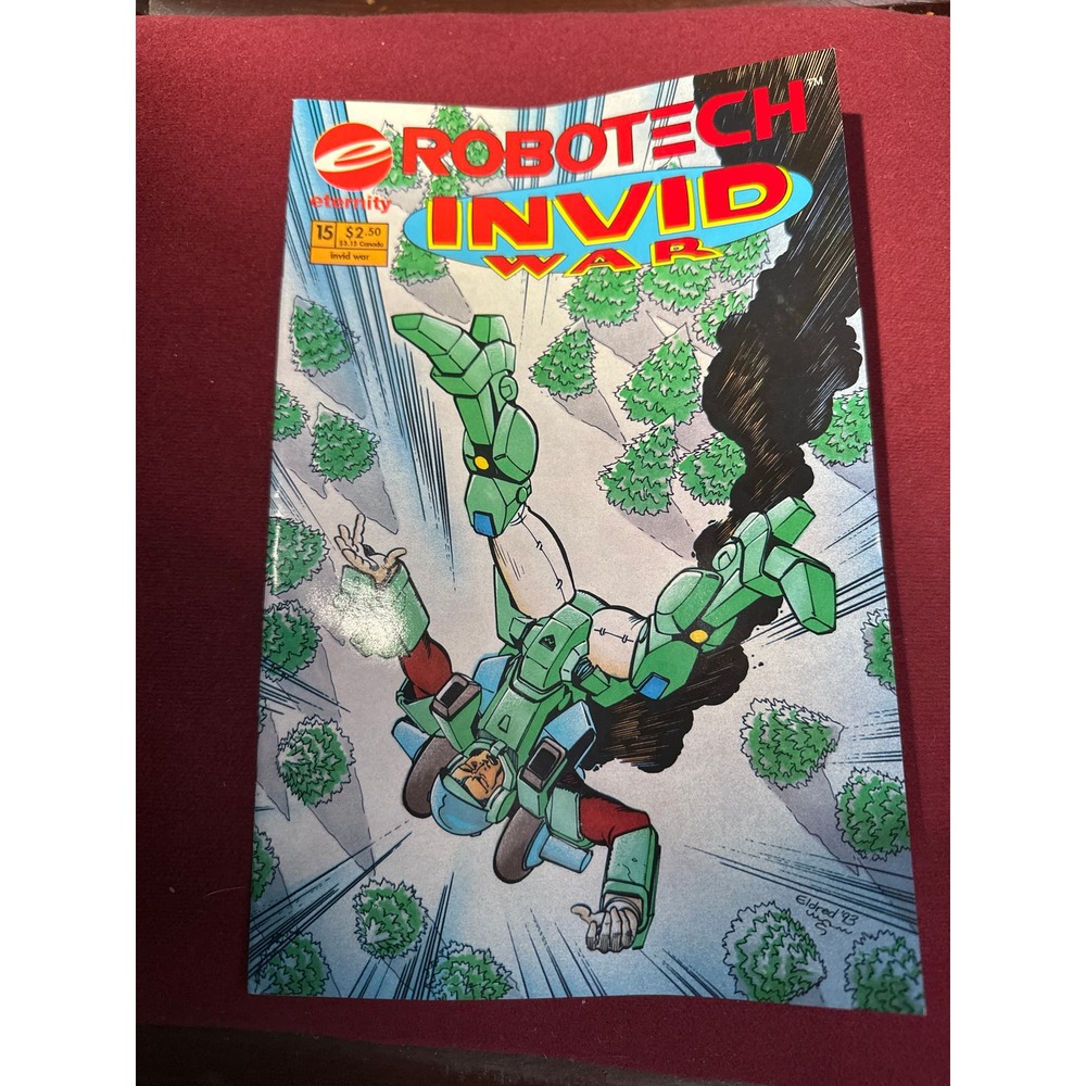 1993 Robotech Invid War Comic Book 15